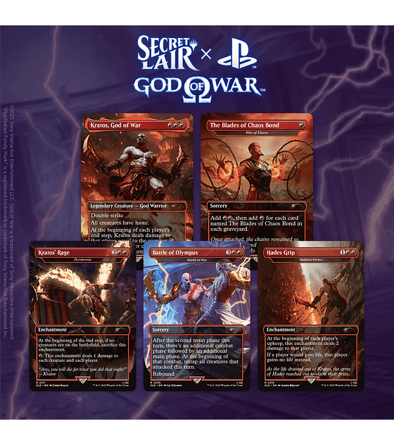 Preventa - MTG Secret Lair God Of War - Greek
