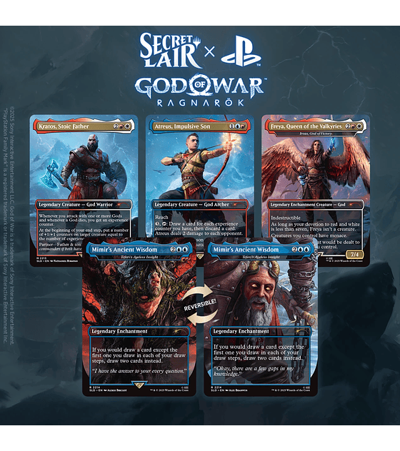 Preventa - MTG Secret Lair God Of War - Norse
