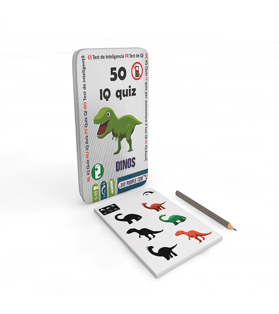 50 Juegos - Test de Inteligencia Dinos