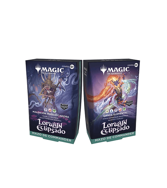 MTG Lorwyn Eclipsed - Commander decks (Español)