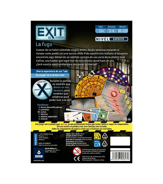 Preventa - Exit: La Fuga