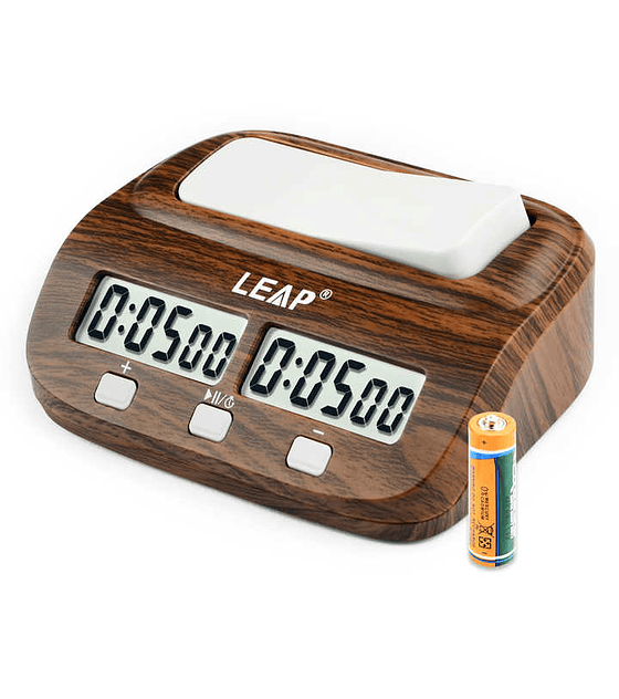 Preventa - Reloj digital temporizador LEAP Madera
