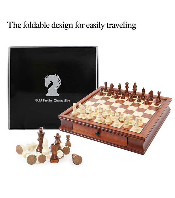 Preventa - Ajedrez Magnético LEAP con Gaveta