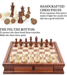 Preventa - Ajedrez Magnético LEAP con Gaveta