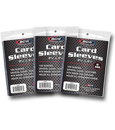 Protectores BCW Standard 100 un. (Transparente)