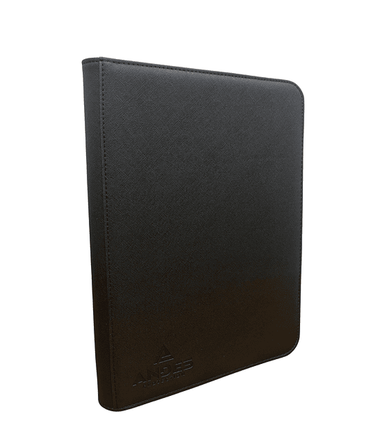 Carpeta 9 Bolsillos Leather Andes Protection