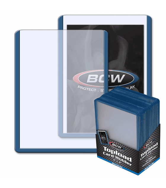 Toploader BCW Paquete de 25 Unidades