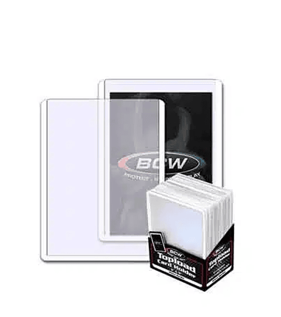 Toploader BCW Paquete de 25 Unidades