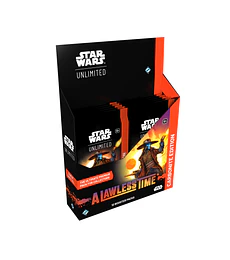 Star Wars Unlimited - A Lawless Time Carbonite Booster Display Inglés