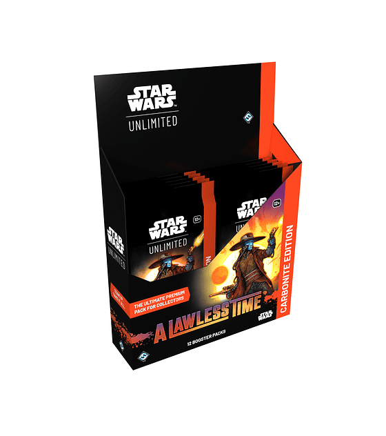 Preventa - Star Wars Unlimited - A Lawless Time Carbonite Booster Display Inglés