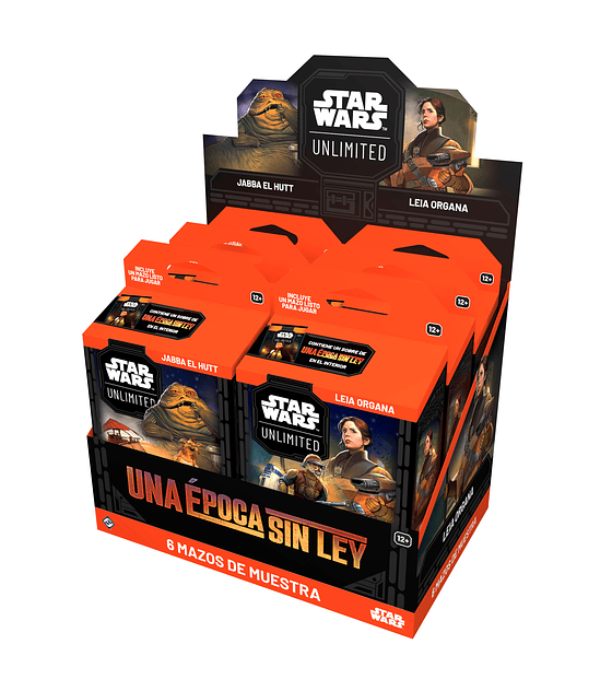Preventa - Star Wars Unlimited - A Lawless Time Spotlight Deck Español