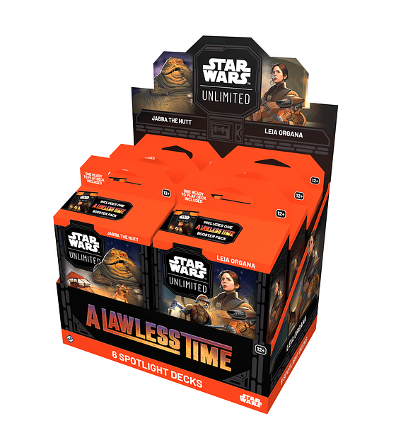 Preventa - Star Wars Unlimited - A Lawless Time Spotlight Deck Inglés