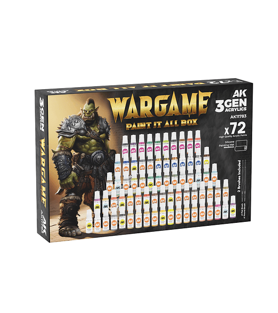 Preventa - Ak Interactive Wargame Paint it All Box x72