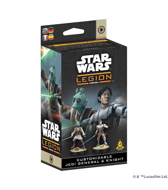 Preventa - Star Wars Legion - Customizable Jedi General and  Knight