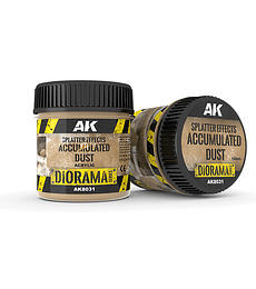 Efecto salpicadura polvo acumulado 100ML