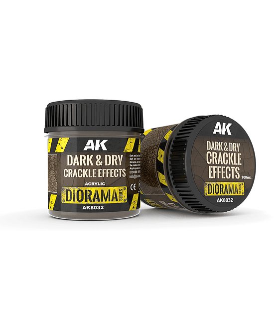 Efecto craquelado oscuro y seco 100ML