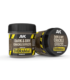 Efecto craquelado oscuro y seco 100ML