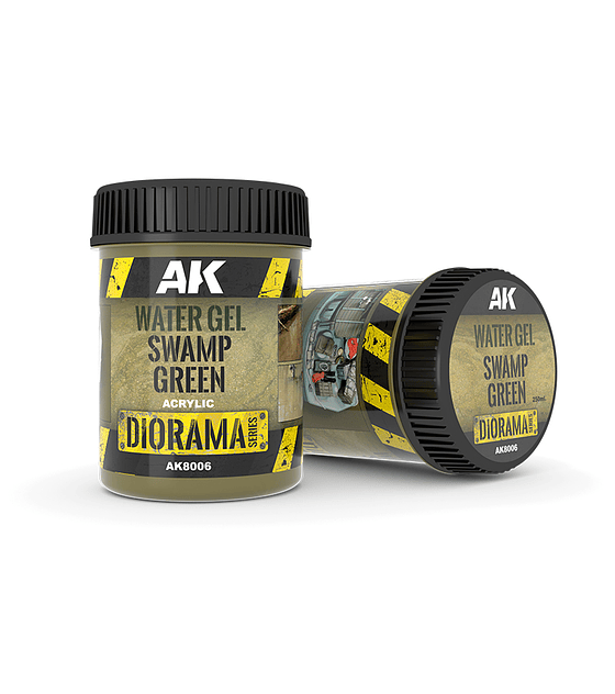 Gel de agua verde pantano 250ML