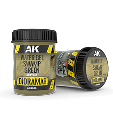 Gel de agua verde pantano 250ML