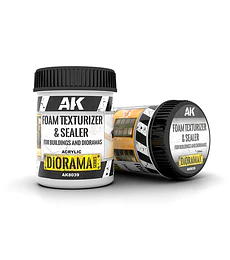Texturizante y Sellador de Espuma para Edificios y Dioramas 250ml