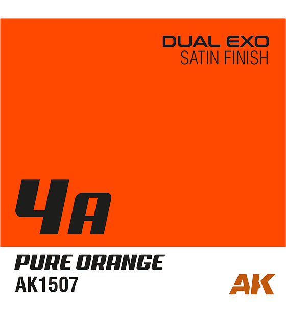 DUAL EXO 4A – PURE ORANGE 60ml