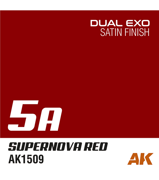 DUAL EXO 5A – SUPERNOVA RED 60ml