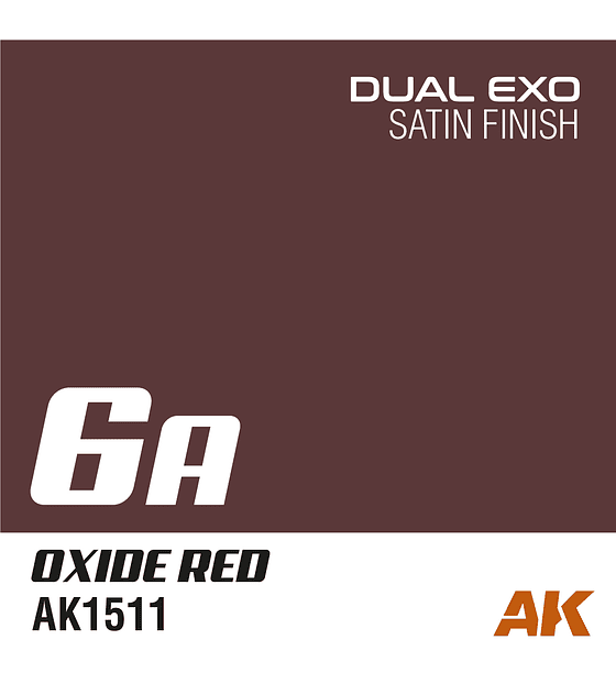DUAL EXO 6A – OXIDE RED 60ml