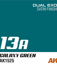 DUAL EXO 13A – GALAXY GREEN 60ml