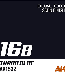 DUAL EXO 16B – TURBO BLUE 60ml