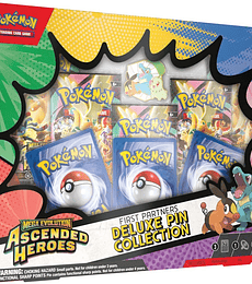 Pokemon TCG - Ascended Heroes First Partners Deluxe Pin Collection
