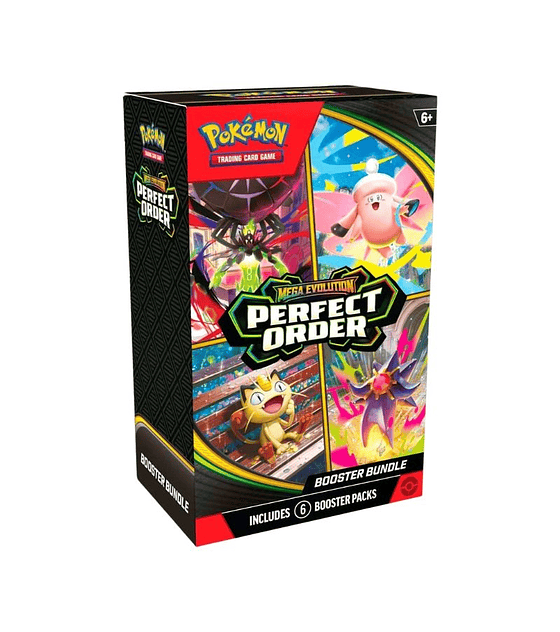 Preventa - Pokemon TCG: Perfect Order Booster Bundle (Español)