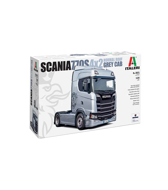 Preventa - Scania S770 4x2 - Normal Roof Grey Cab