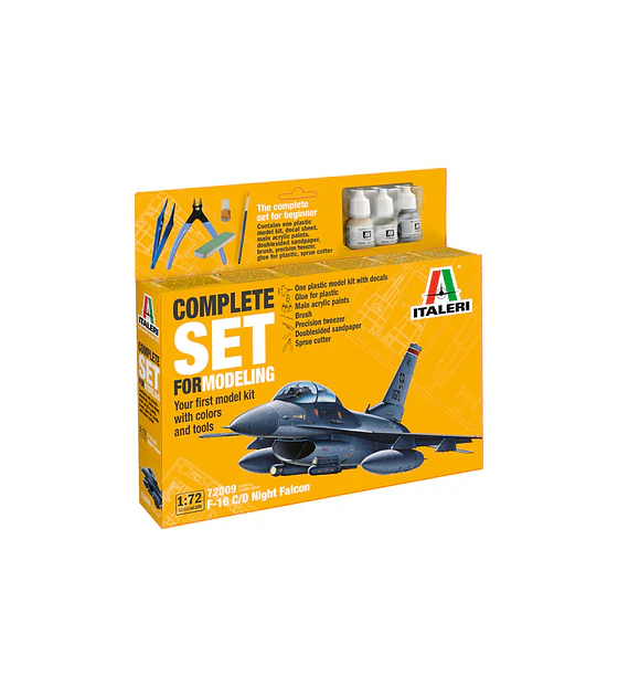 Preventa - F-16 C/D Night Falcon Complete Set For Modeling
