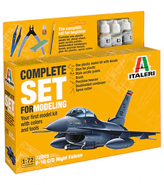Preventa - F-16 C/D Night Falcon Complete Set For Modeling