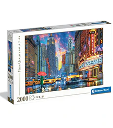 Preventa - Puzzle Clementoni 2000 Pcs Rainy Manhattan