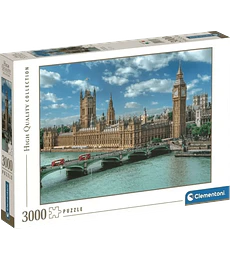 Preventa - Puzzle 3000 Pcs Clementoni - The Houses Of Parliament