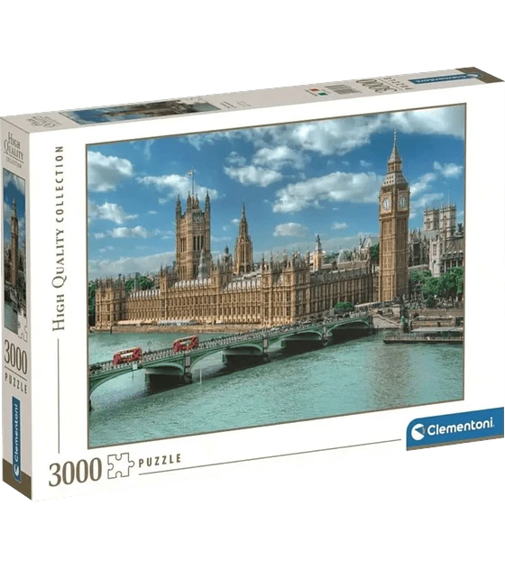 Preventa - Puzzle 3000 Pcs Clementoni - The Houses Of Parliament