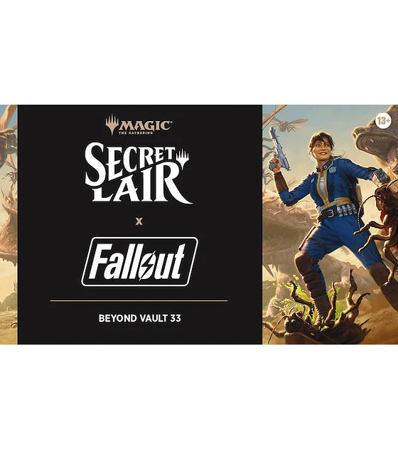 MTG Secret Lair x Fallout: Beyond Vault 33