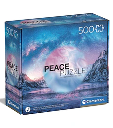 Puzzle Clementoni 500 Pcs - Light Blue