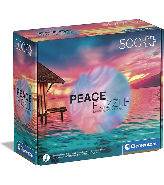 Puzzle Clementoni 500 Pcs - Living The Present