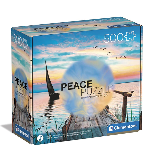 Puzzle Clementoni 500 Pcs - Peaceful Wind