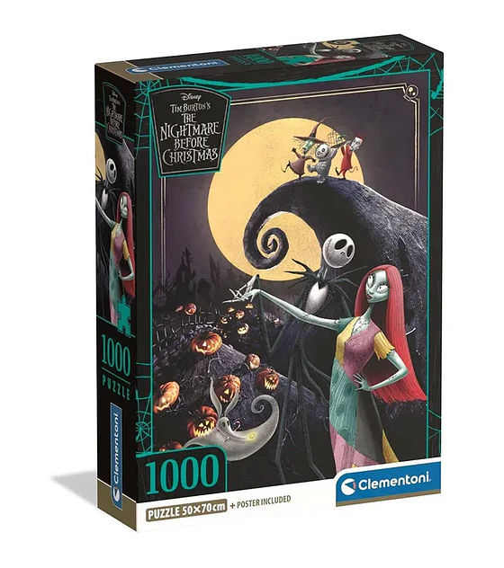 Puzzle Clementoni 1000 Pcs - Disney Nightmare Before Xmas