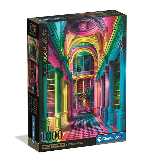 Puzzle Clementoni 1000 Pcs - Colorboom Athenaeum