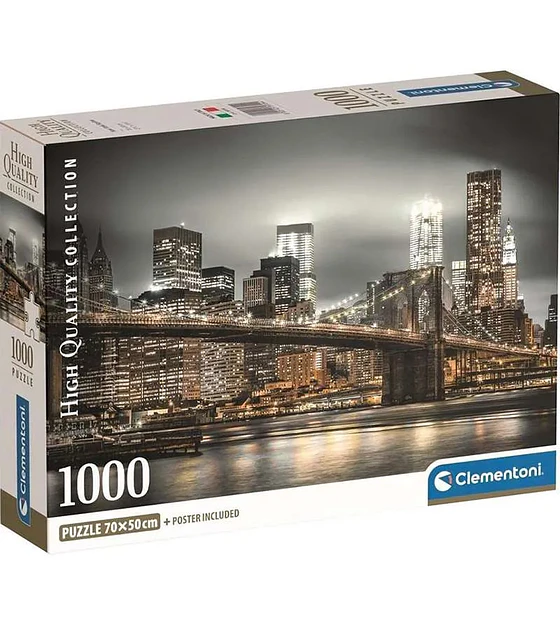 Puzzle Clementoni 1000 Pcs - New York Skyline