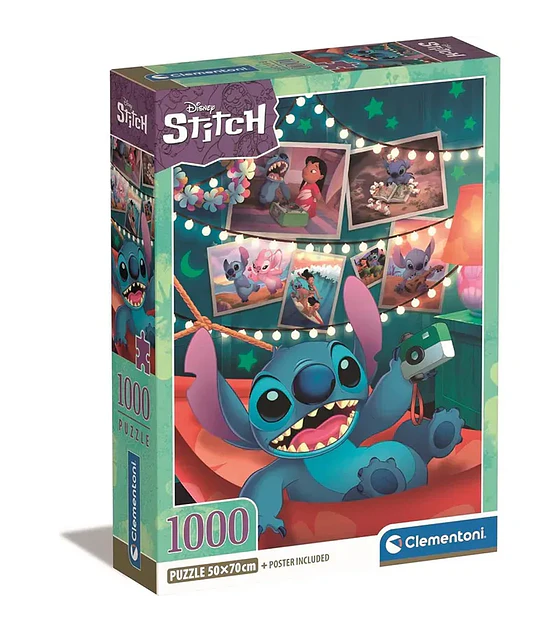Puzzle Clementoni 1000 Pcs - Disney Stitch