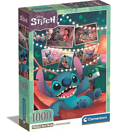 Puzzle Clementoni 1000 Pcs - Disney Stitch