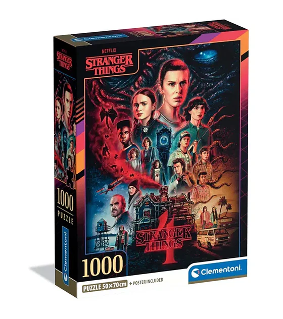 Puzzle Clementoni 1000 Pcs - Stranger Things S4