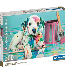 Puzzle Clementoni 500 Pcs - Funny Dalmatian
