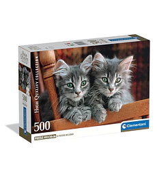 Puzzle Clementoni 500 Pcs - Kittens