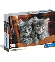 Puzzle Clementoni 500 Pcs - Kittens